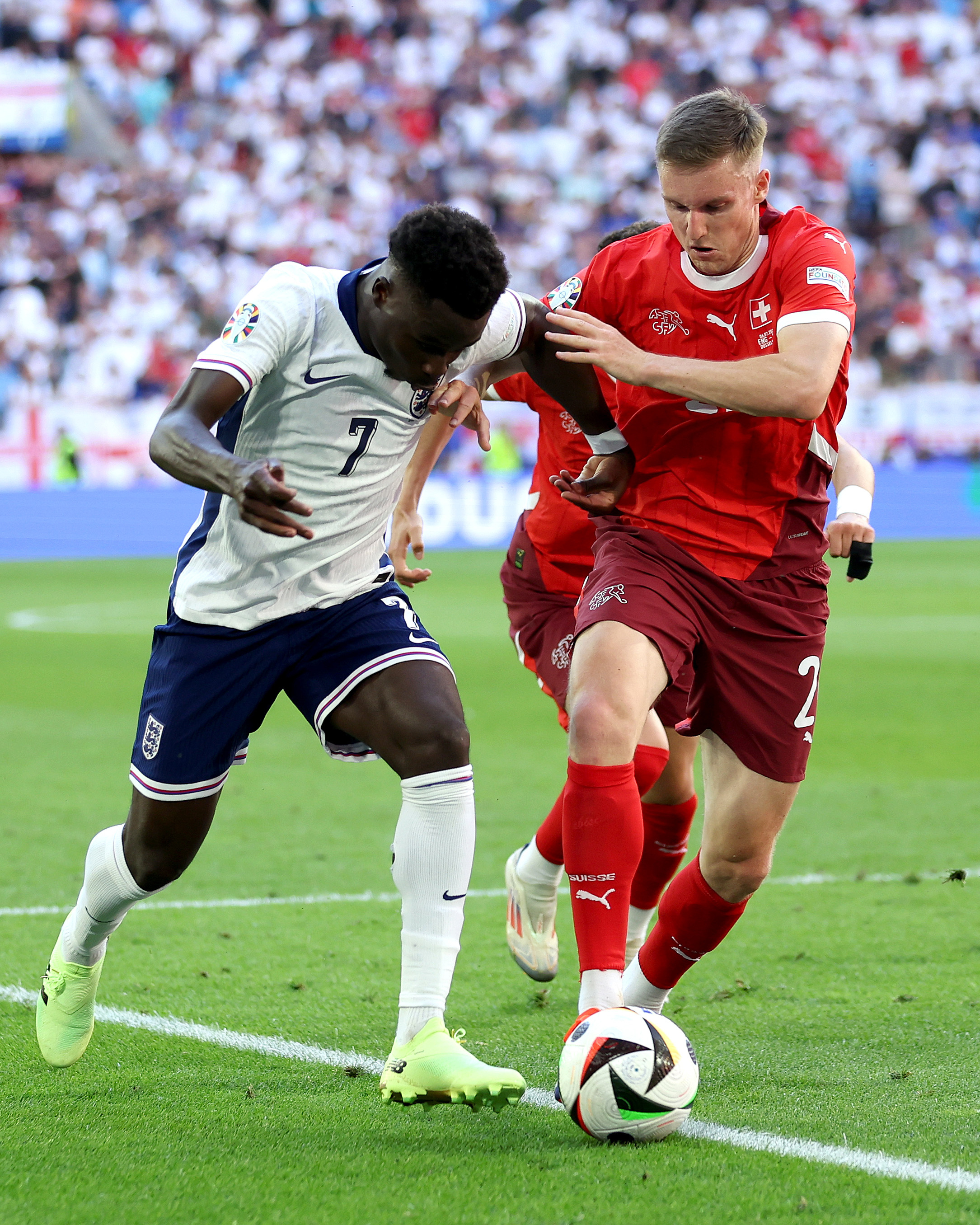 英格兰大胜乌克兰，晋级欧洲杯四强